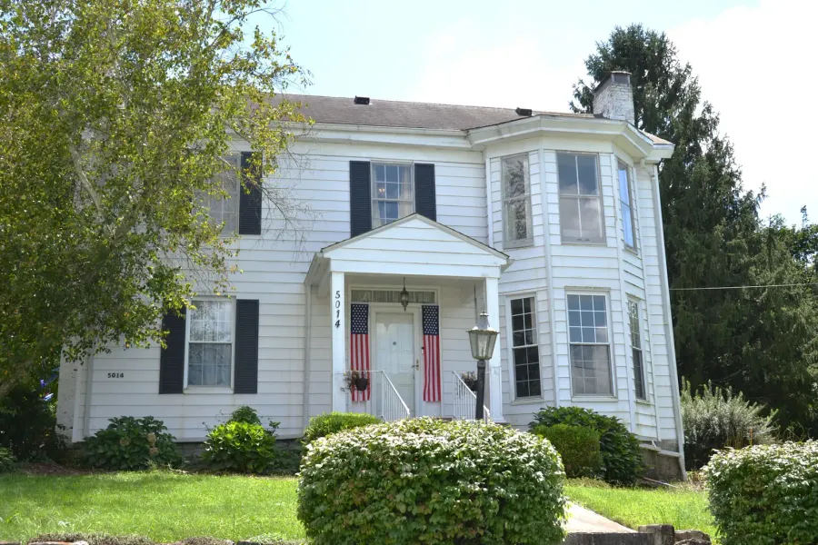 A welcoming two-story home in an Evansville-area neighborhood
